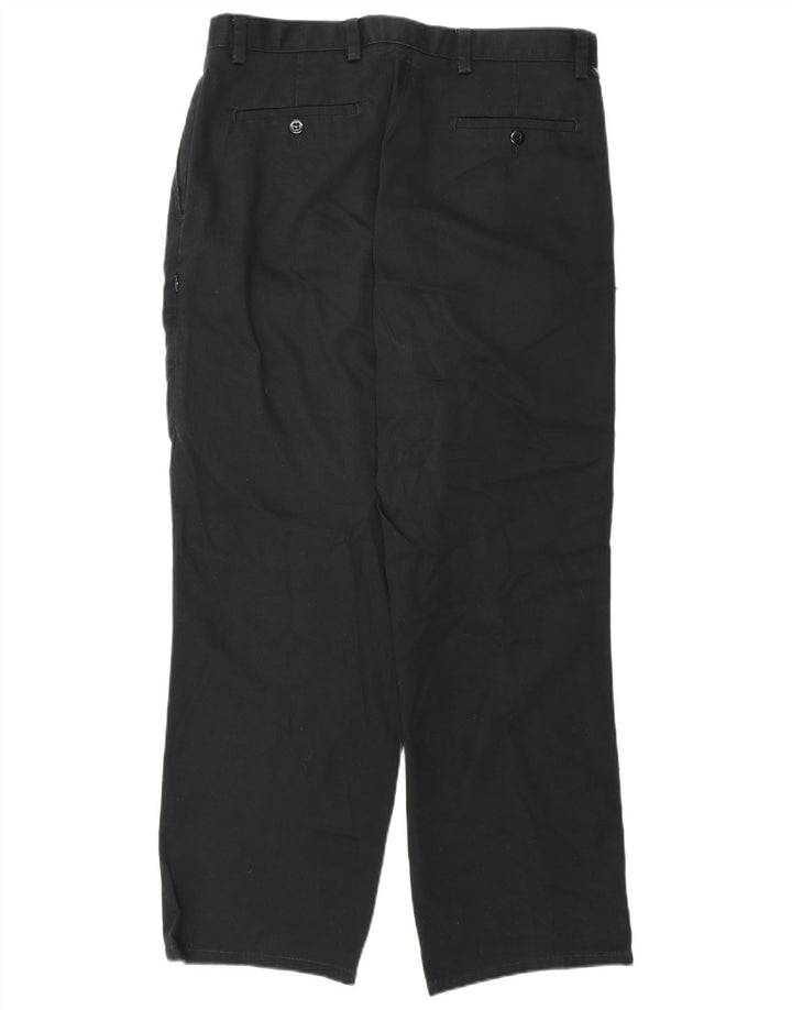 Dockers Herren-Chinohose mit Pegged, W34, L29, schwarze Baumwolle