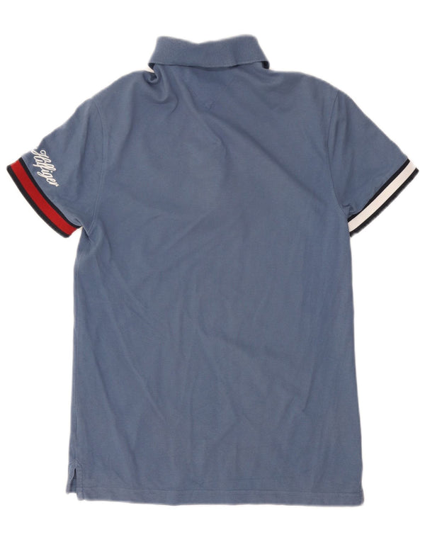 TOMMY HILFIGER Herren Slim Fit Poloshirt XS Blau