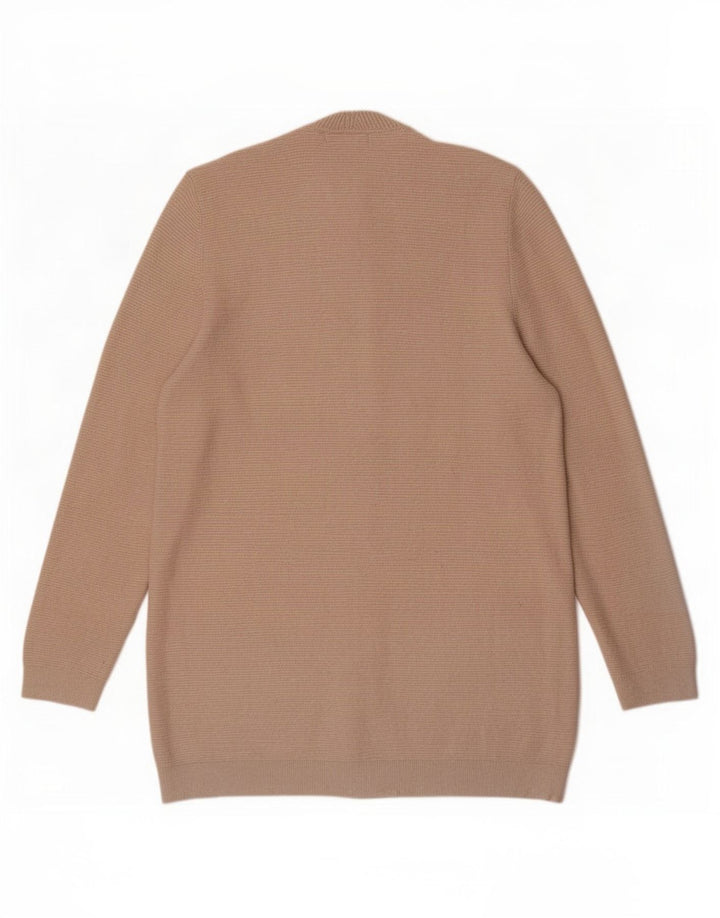 White Stuff Offener Damen-Cardigan-Pullover UK 10 Small Beige