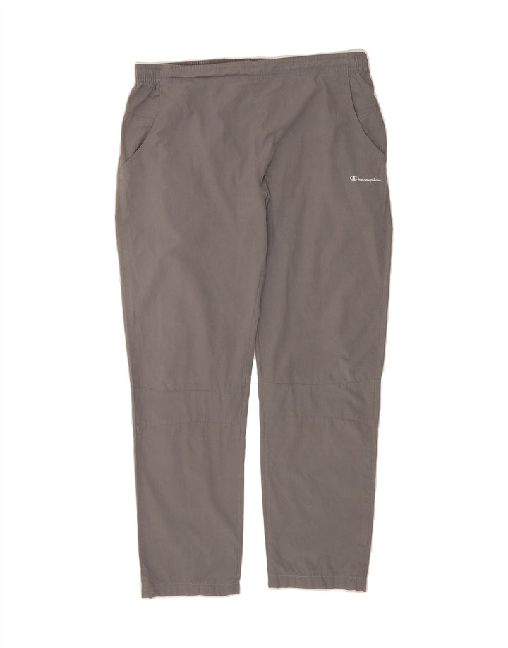 CHAMPION Mens Tracksuit Trousers 2XL  Grey Cotton Vintage Champion and Second-Hand Champion from Messina Hembry 