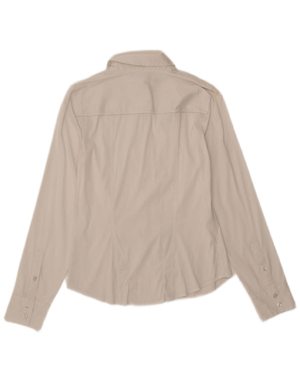 ARMANI EXCHANGE Damen Hemd UK 12 Medium Weiß