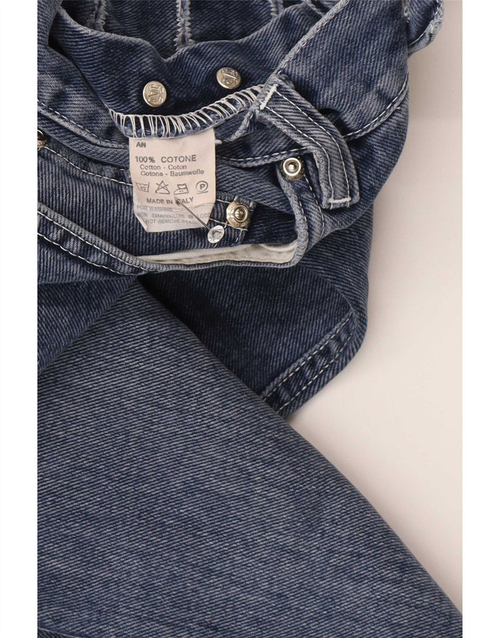 Marlboro Classics Herren Straight Jeans W32 L30 Blaue Baumwolle