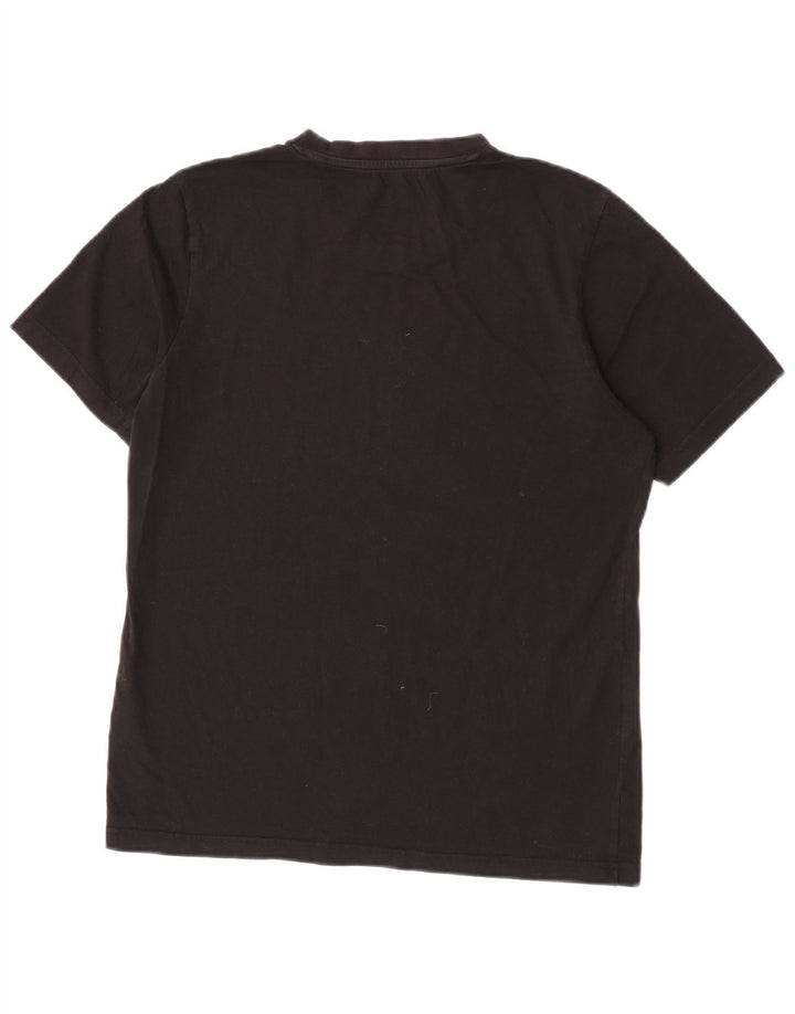 Adidas Herren T-Shirt Top Small Schwarz Baumwolle