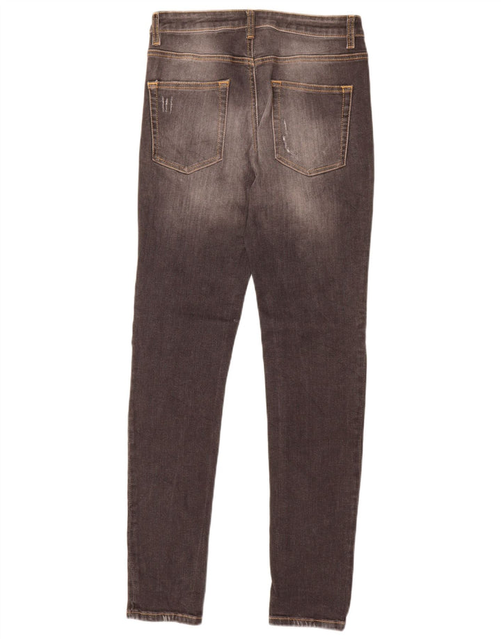 Benetton Herren Skinny Jeans W28 L30 Grau