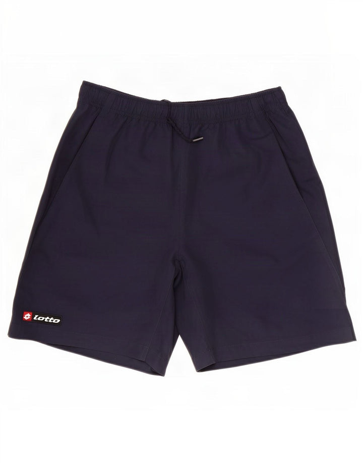Lotto Damen Sportshorts UK 12 Medium Marineblau