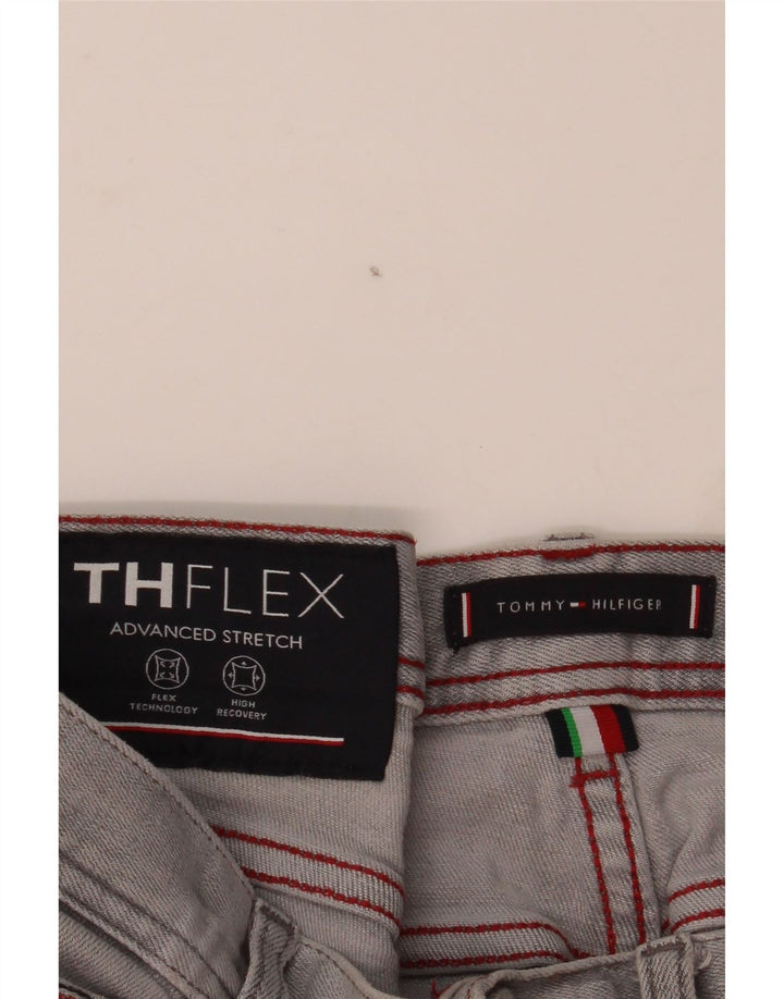 Tommy Hilfiger Herren Bleecker Stretch Slim Jeans W33 L32 Graue Baumwolle