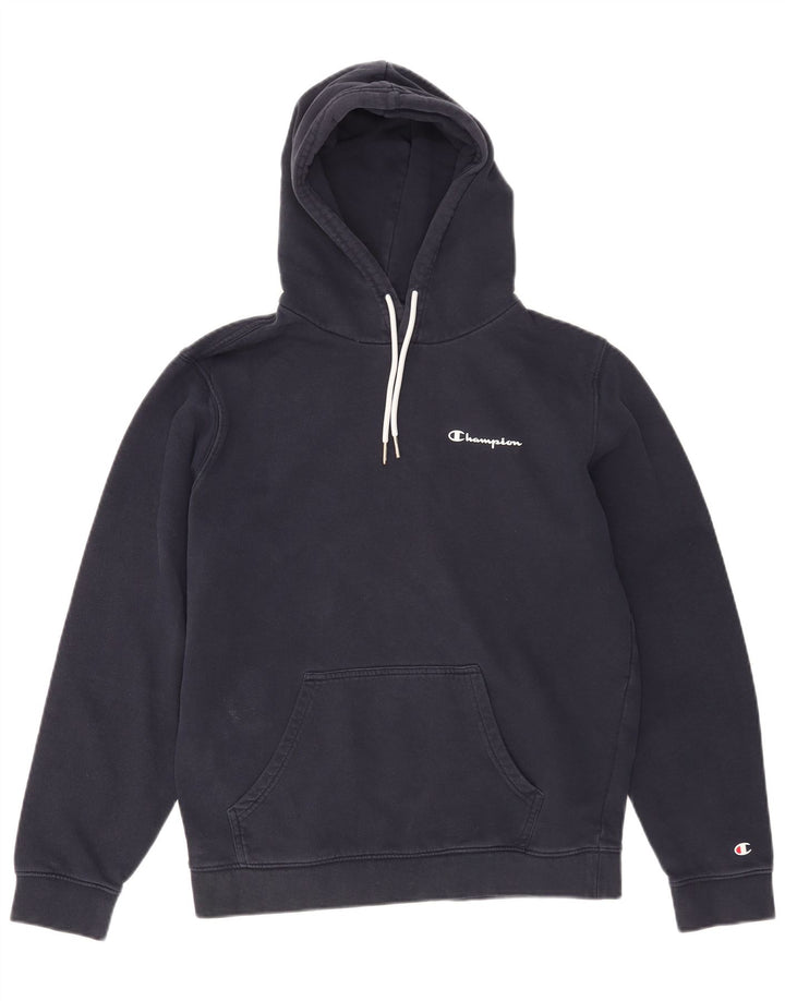 Champion Herren-Kapuzenpullover aus Baumwolle in mittlerem Marineblau