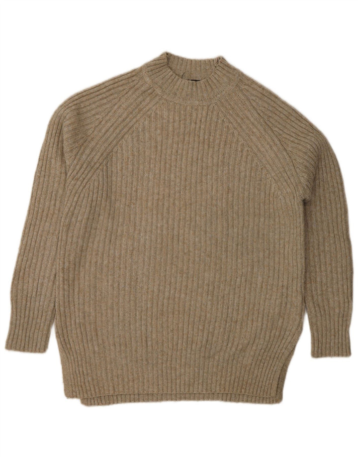 Marks & Spencer Rollkragenpullover für Damen, Gr. 10, Größe S, Beige