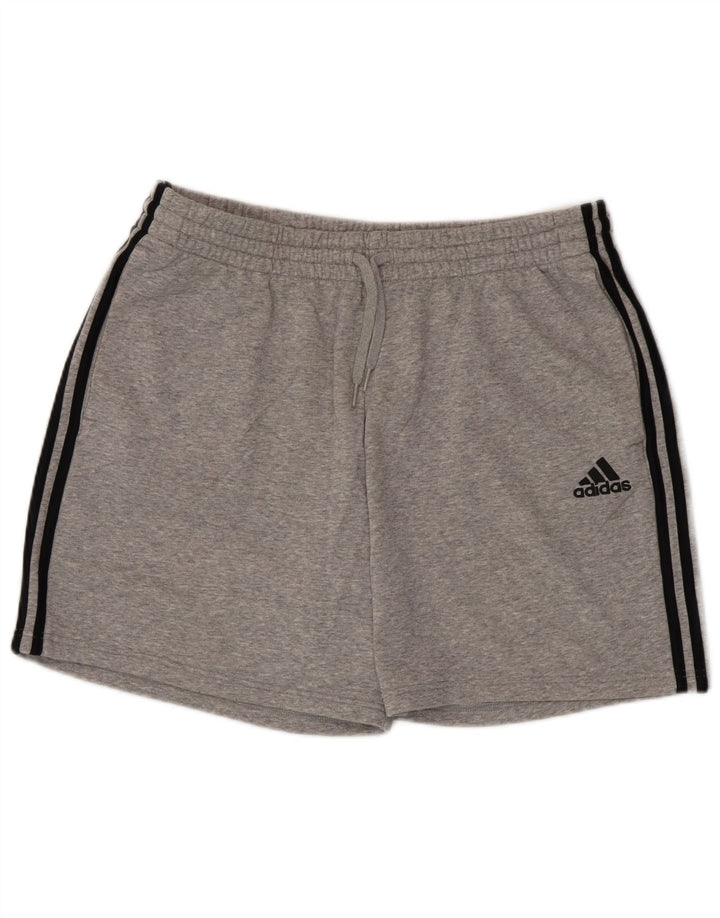 ADIDAS Herren Sport Shorts XL Grau Baumwolle