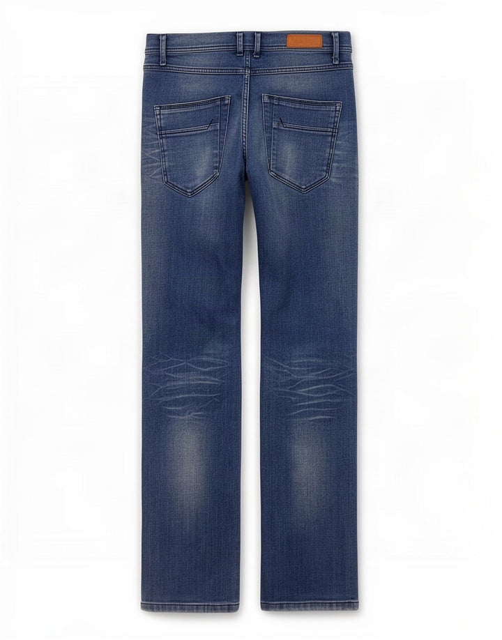 Zara Herren Distressed Slim Jeans EU 38 Small W30 L32 Blau