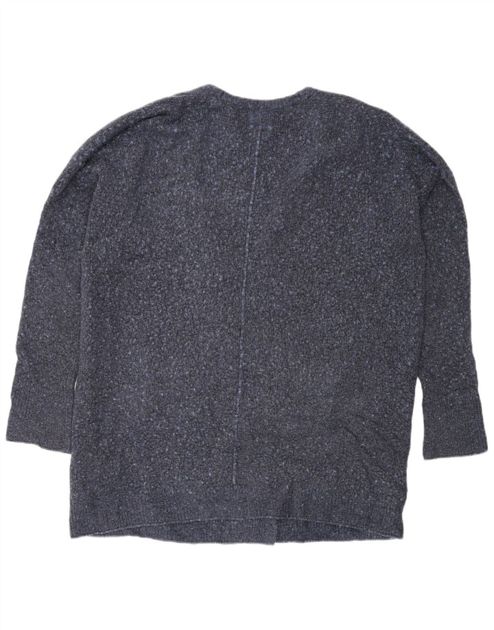 White Stuff Offener Damen-Cardigan-Pullover UK 18 XL Marineblau meliert