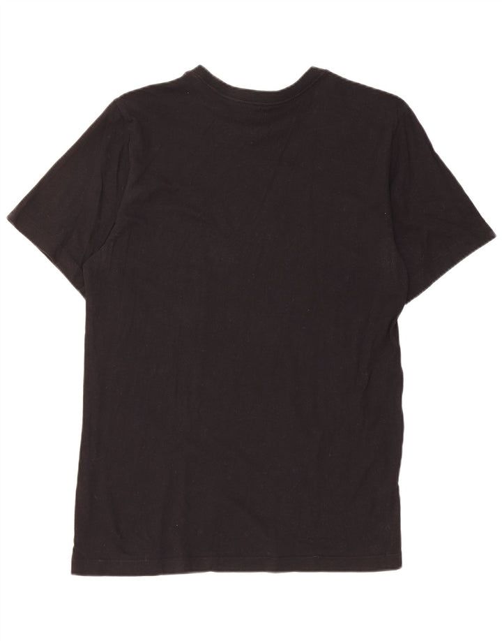 Nike Herren T-Shirt Top Small Schwarz Baumwolle