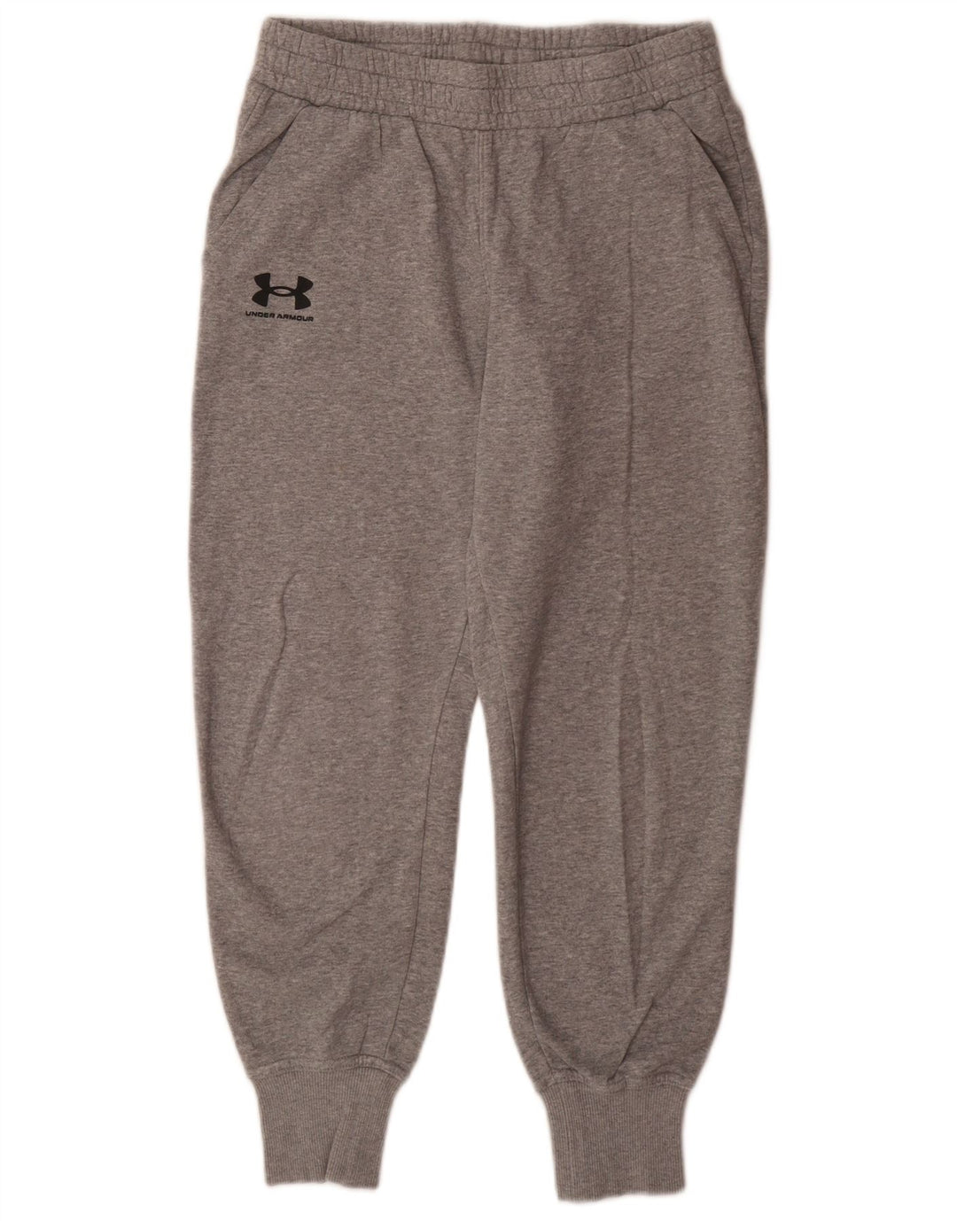 Under Armour Herren-Trainingshose, Jogginghose, klein, grau gefleckte Baumwolle