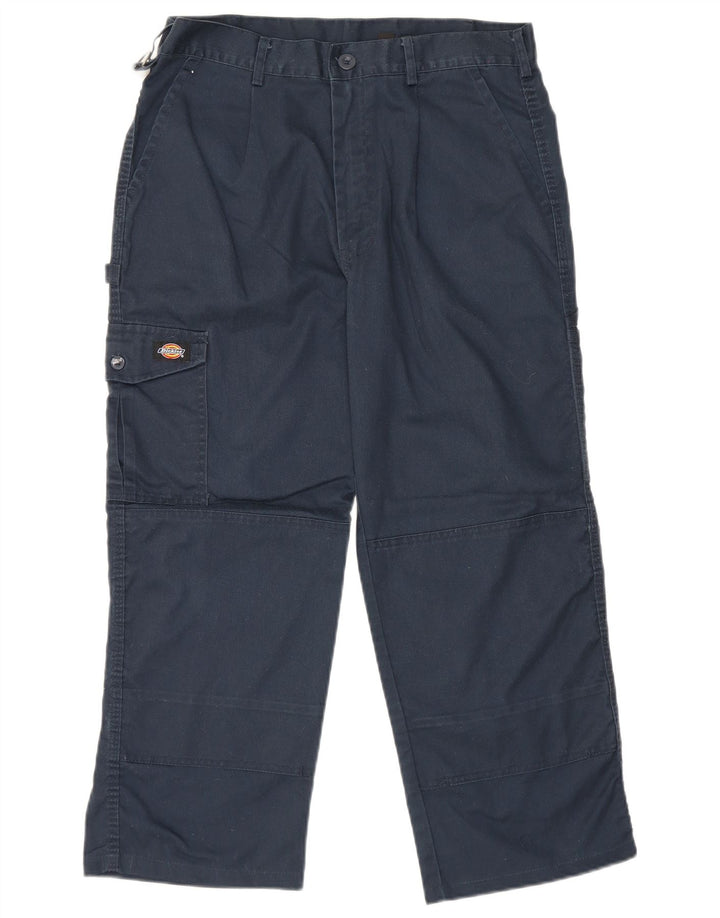 Dickies Herren Straight Crop Cargohose W34 L25 Marineblau Polyester