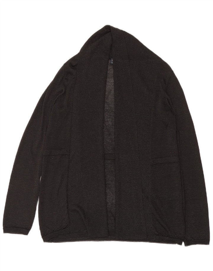 Offener Cardigan für Damen von Zara, Gr. 12, Mittelschwarz, Viskose