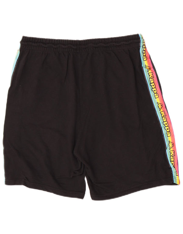 Kappa Herren Graphic Sport Shorts XL Schwarz Farbblock