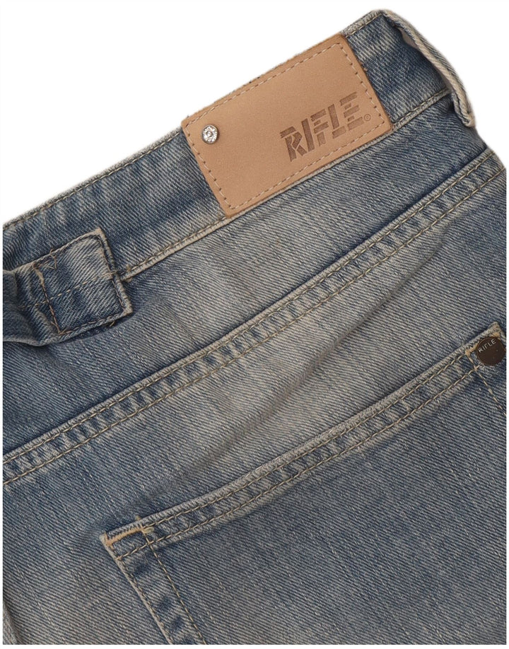 Rifle Damen Jeansshorts W36 XL Blau