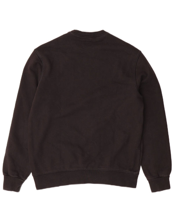 DSQUARED2 Mädchen-Sweatshirt mit Grafik, 15–16 Jahre, schwarze Baumwolle