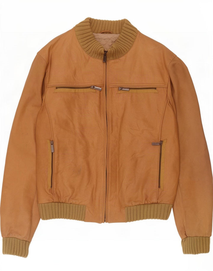 J.J.Scott Herren Lederjacke IT 52 XL Beige