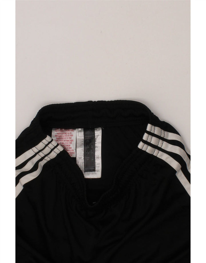ADIDAS Boys Aeroready Sport Shorts 9-10 Years  Black Polyester Vintage Adidas and Second-Hand Adidas from Messina Hembry 