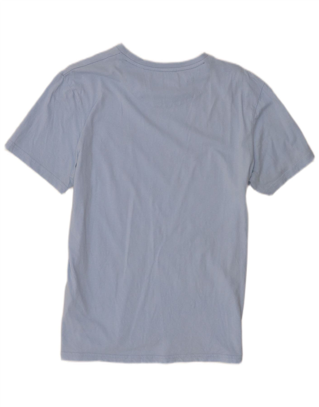 Lyle & Scott Herren T-Shirt Top Large Blau Colourblock Baumwolle