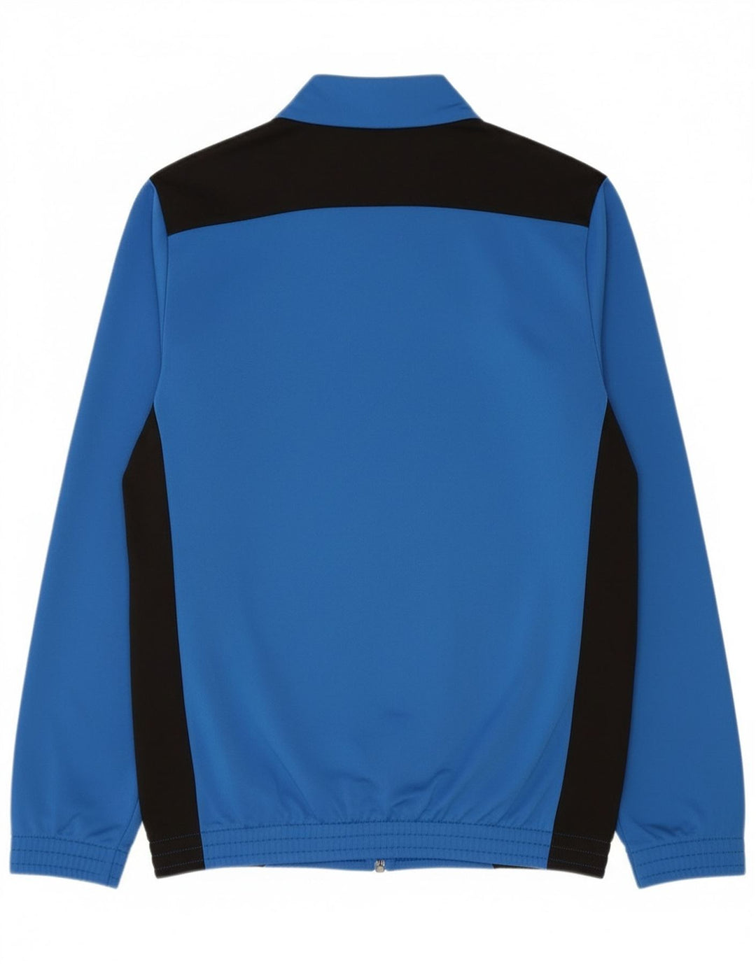 Puma Herren-Trainingsanzug-Top-Jacke, kleines blaues Farbblock-Polyester