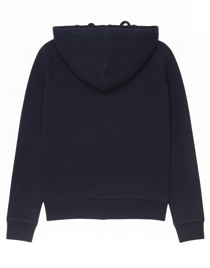 Jack Wills Damen-Kapuzenpullover mit Reißverschluss, UK 10, Größe S, Marineblau, Polyester
