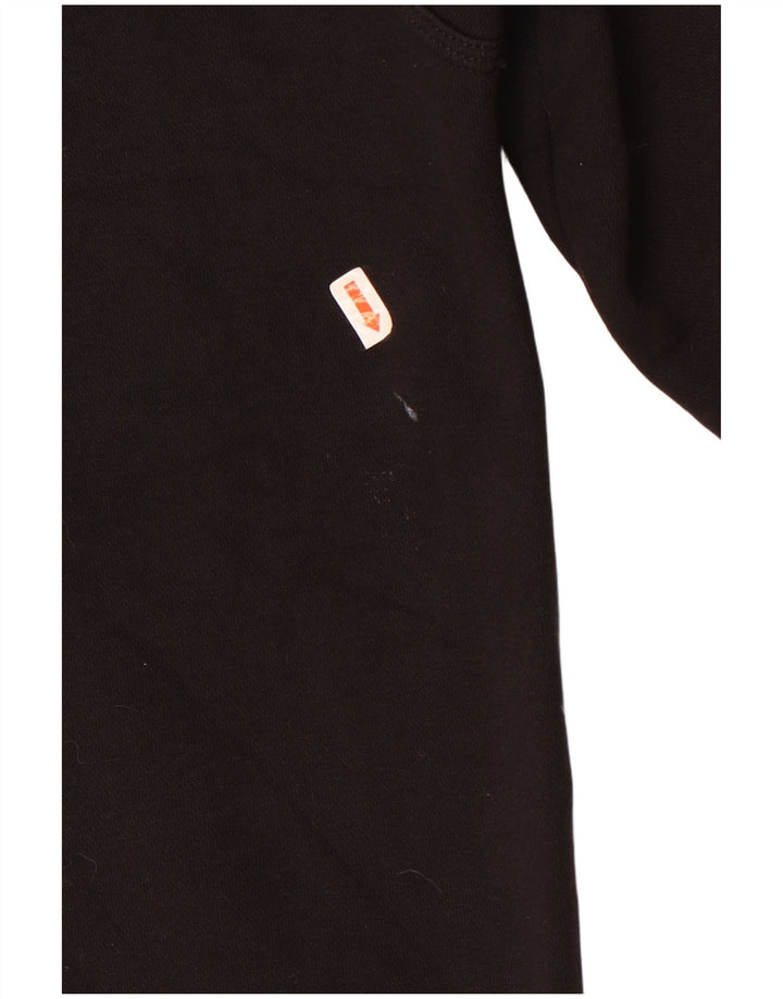 Nike Herren Kapuzenpullover, Größe S, Schwarz, Baumwolle