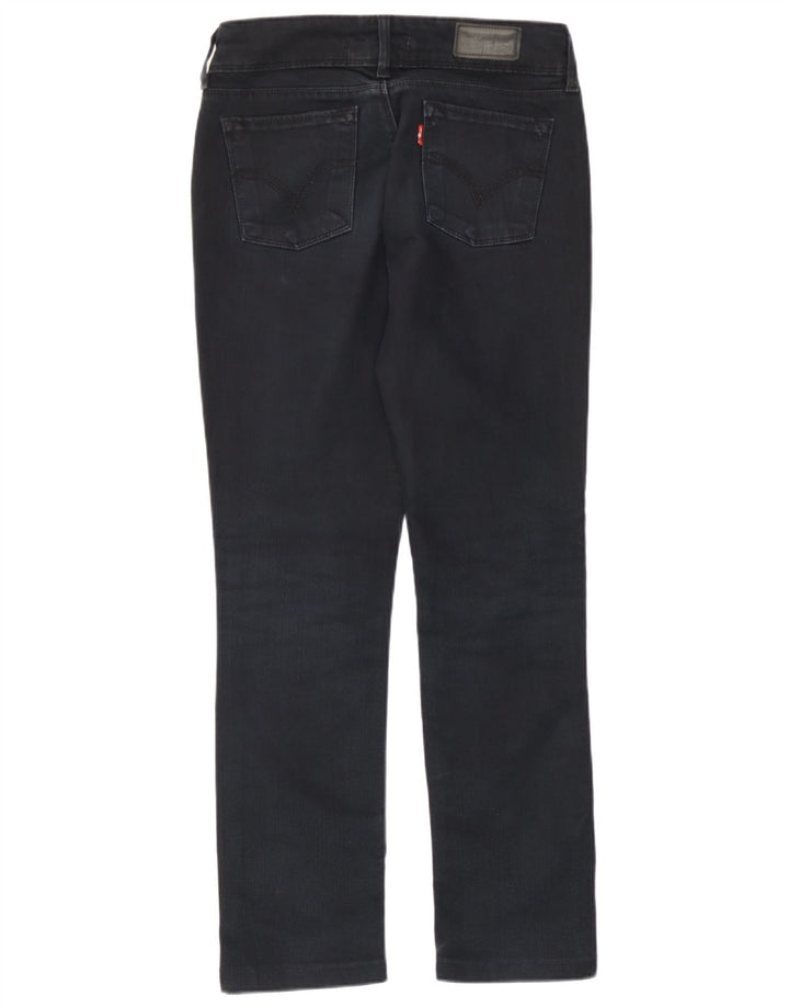 Levi's Damen 571 Slim Jeans W26 L28 Marineblau