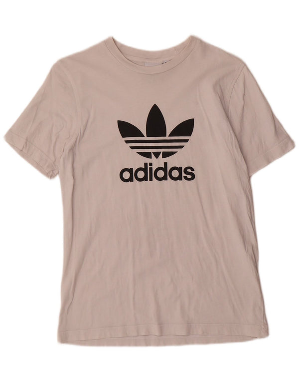 Adidas Herren Grafik T-Shirt Top Small Weiß