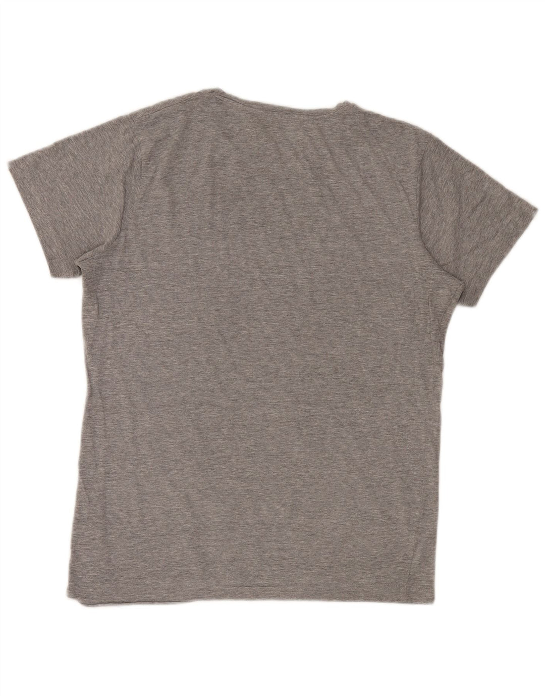 Jack & Jones Herren-T-Shirt mit Grafik, mittelgrau gesprenkelte Baumwolle