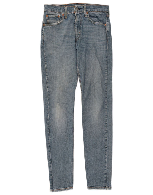 Levi's Damen 512 Slim Tapered Jeans W30 L31 Blaue Baumwolle