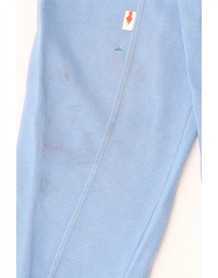 Champion Herren-Trainingsanzug-Oberteil, große, blau gestreifte Baumwolle
