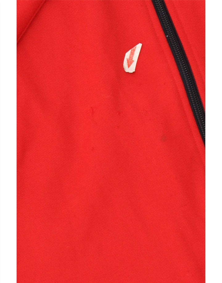 Lotto Damen-Trainingsanzug-Top-Jacke, UK 16, Größe L, Rot, Farbblock
