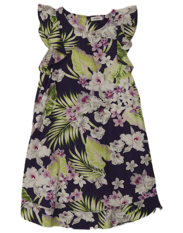 Max&Co. Womens A-Line Dress UK 6 XS Multicoloured Floral Cotton