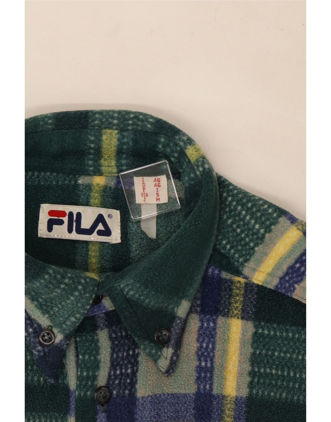 Fila Herren Fleeceshirt IT 46 Small Grün