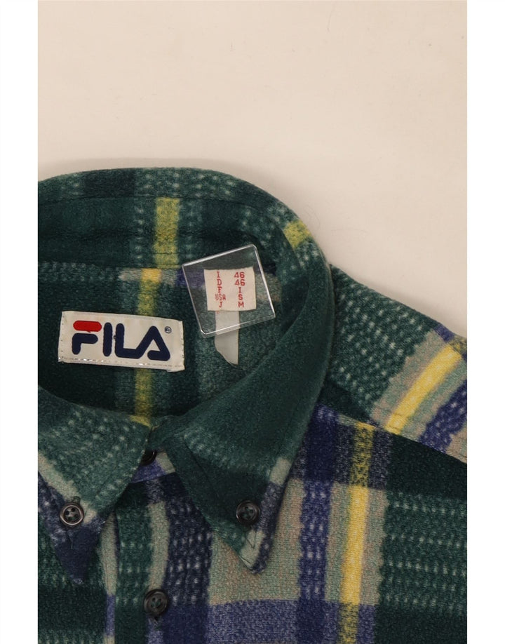 Fila Herren Fleeceshirt IT 46 Small Grün