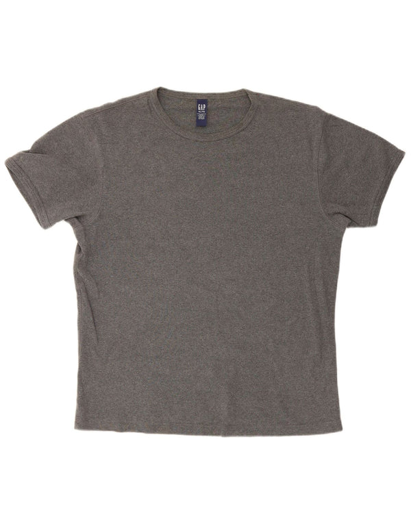 Gap Herren T-Shirt Top XL Grau Baumwolle
