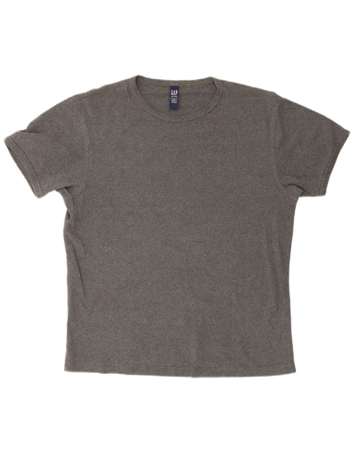 Gap Herren T-Shirt Top XL Grau Baumwolle
