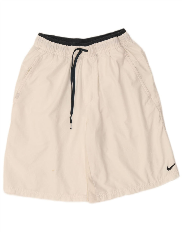 Nike Herren Badeshorts Mittelweißes Polyester