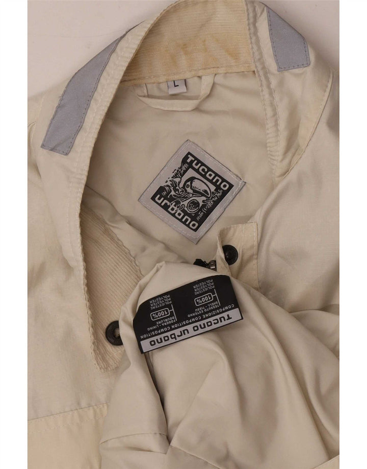 Tucano Urbano Womens Utility Gilet UK 16 Large Beige Polyester