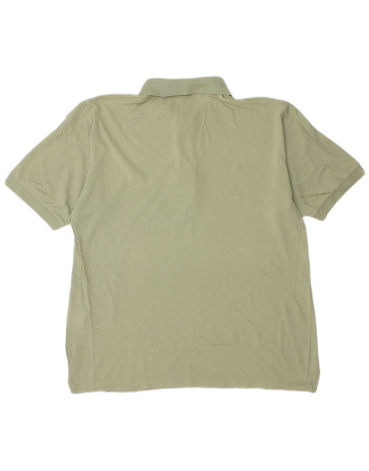 Sergio Tacchini Herren Poloshirt IT 48 Mittelgrüne Baumwolle