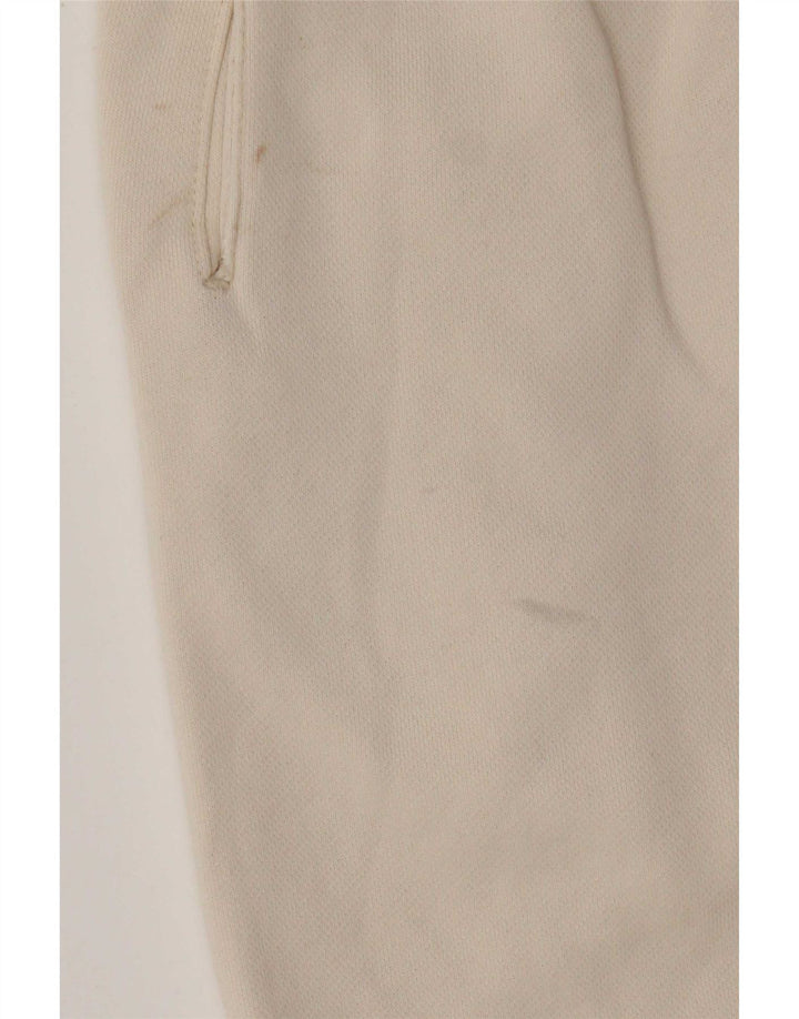 Ellesse Herren-Sportshorts, mittelgroß, cremefarbene Baumwolle