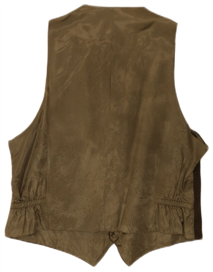 Daniel Dodd Herren Weste IT 54 XL Khaki Baumwolle