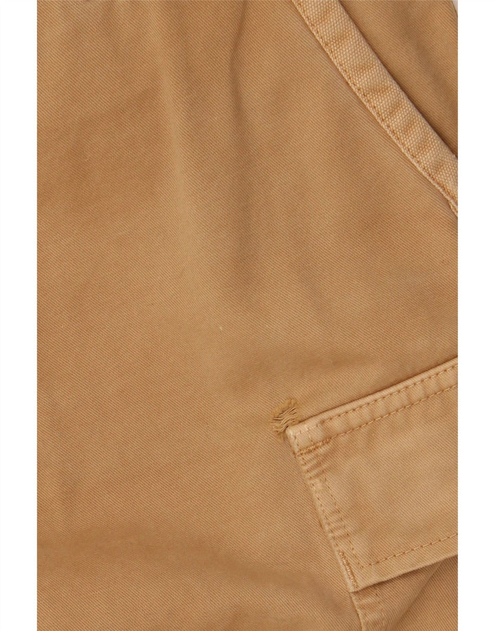 Franklin Marshall Herren gerade Cargohose W30 L32 Beige Baumwolle