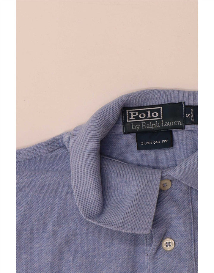 Polo Ralph Lauren Herren-Hemd mit individueller Passform, Größe S, Blau, Baumwolle