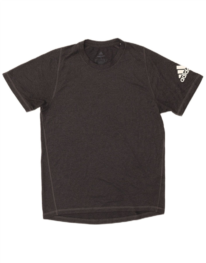 Adidas Herren Aeroready Graphic T-Shirt Top Small Grau Polyester