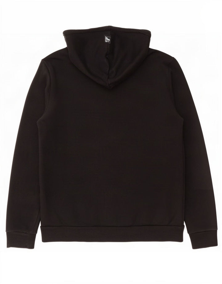 Puma Herren-Kapuzenpullover mit Reißverschluss, mittelschwarz, Baumwolle