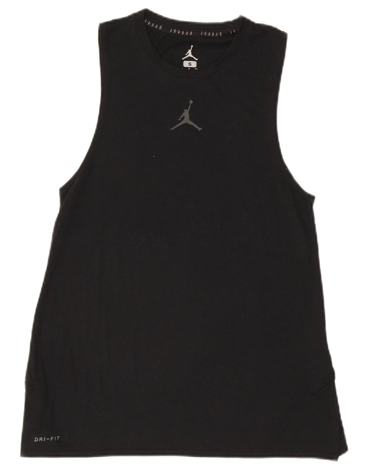 Jordan Herren Dri Fit Weste Top Small Schwarz Polyester