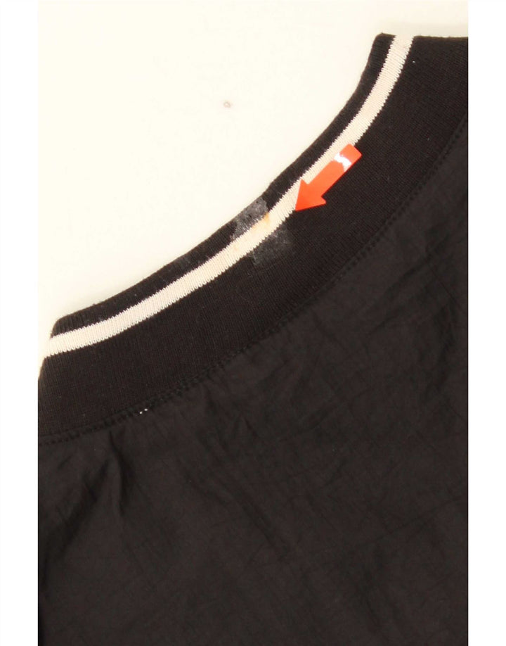 Reebok Herren Pullover Trainingsanzug Top XL Schwarz Nylon